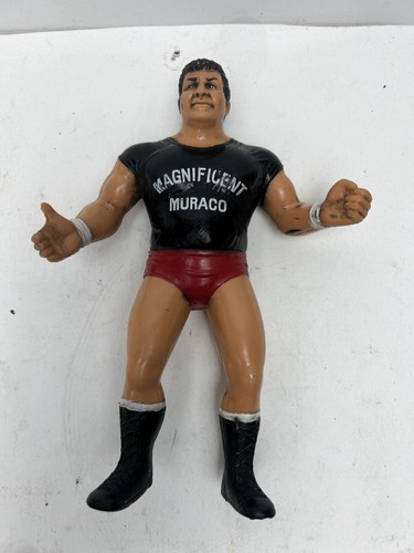 Vintage 1986 Magnificent Muraco 8 WWF Wrestler Rub...