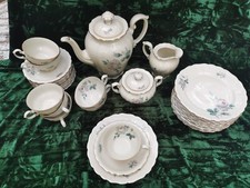 Porzellan,35 Tlg, US ZONE, Jaeger&CO,Service, Kaffeeservice, Elfenbein