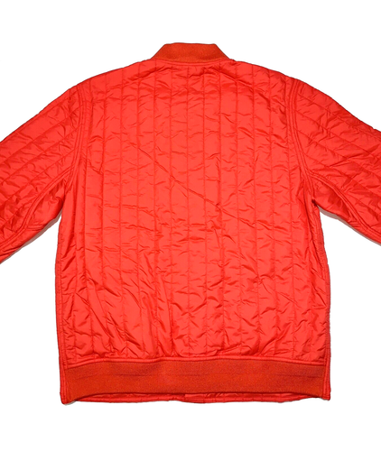Polo Ralph Lauren Quilted Blue Pony Lightweight Orange Jacket Size L (14-16) - Picture 4 of 8