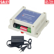 LightShow DMX 4/6/12Ch Relay Switch Controller DC 5V DMX512 For KTV Bars