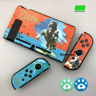 Zelda Hard Back Case And Joy-Con Protectors Nintendo Switch Link Version