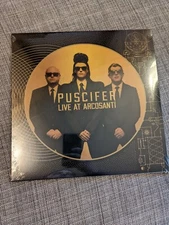 Puscifer Live at Arcosanti Black and Gold swirl 2 LP Vinyl New Sealed Tool