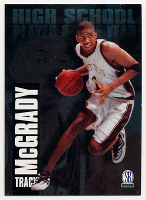 1997 Score Board Draft Day TRACY MCGRADY Holo RC High School