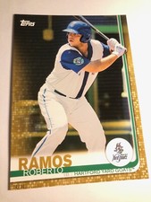 2019 Topps Pro Debut Jumbo 5x7 Roberto Ramos Yard Goats 189 02/10