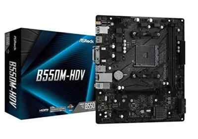 ASRock AMD Ryzen 3000 (Soket AM4) B550 Micro ATX motherboard B550M-HDV
