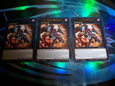 3x Time Thief Redoer 1st Edition Rare CRBR-EN014 Yu-Gi-Oh!