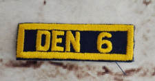 BSA, Boy Scout, Cub Scout, Den Number 6 Patch