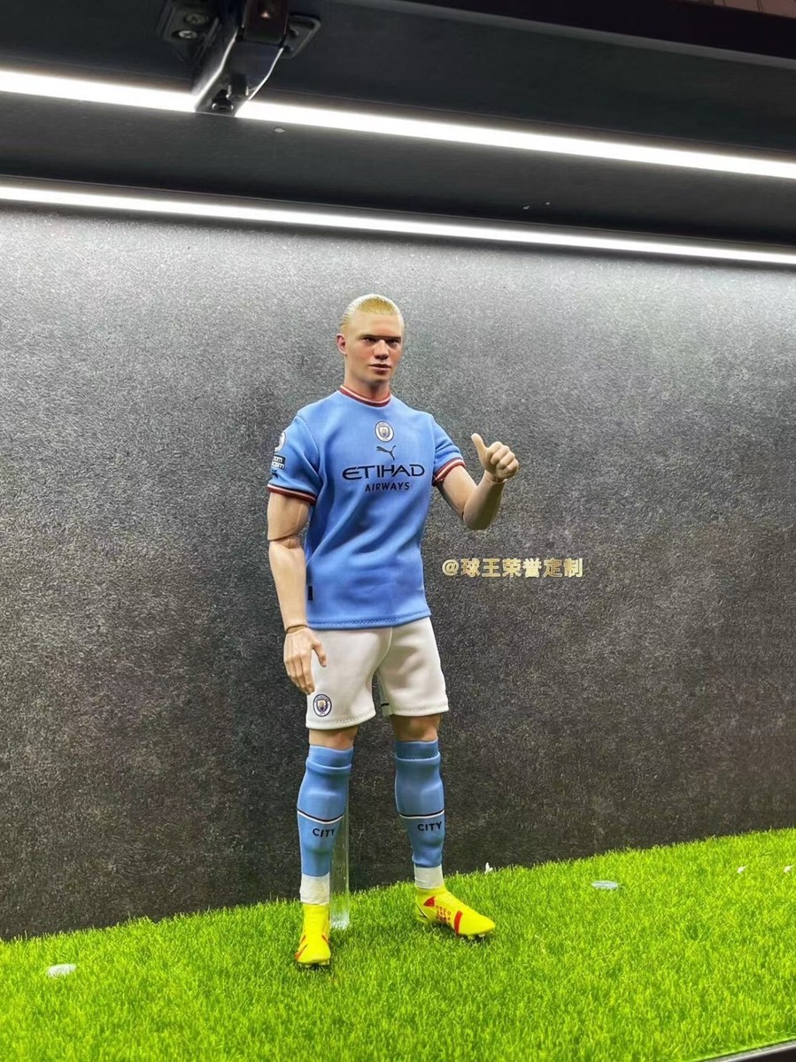 custom 1/6 scale Erling Haaland Male Model for 12'' Action Figure