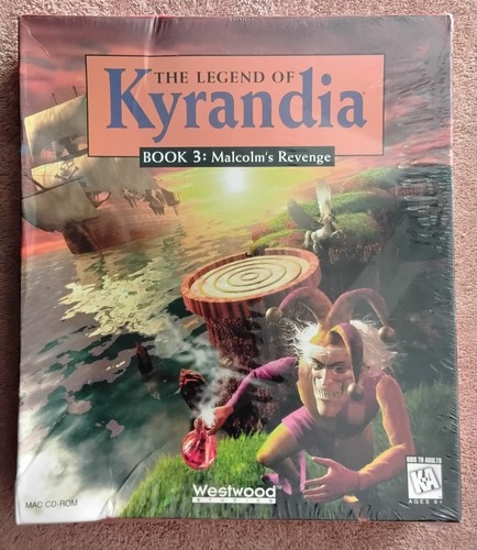 The Legend of Kyrandia Book Three/3: Malcolm's Revenge PC CD-ROM PLUS Guide NIB