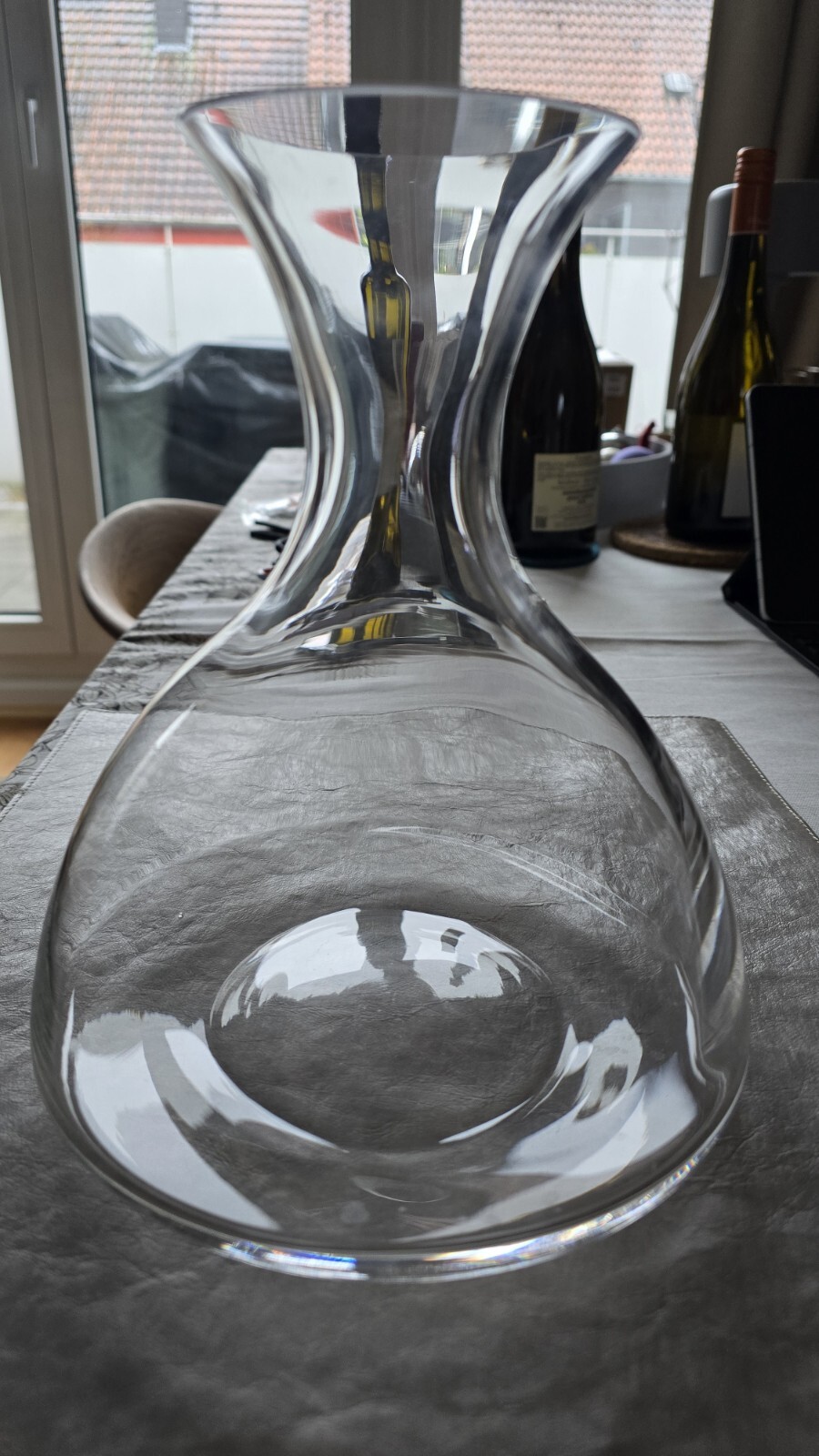 Edle Weinkaraffe/Dekanter Aus Glas, Optimal Für Rotwein