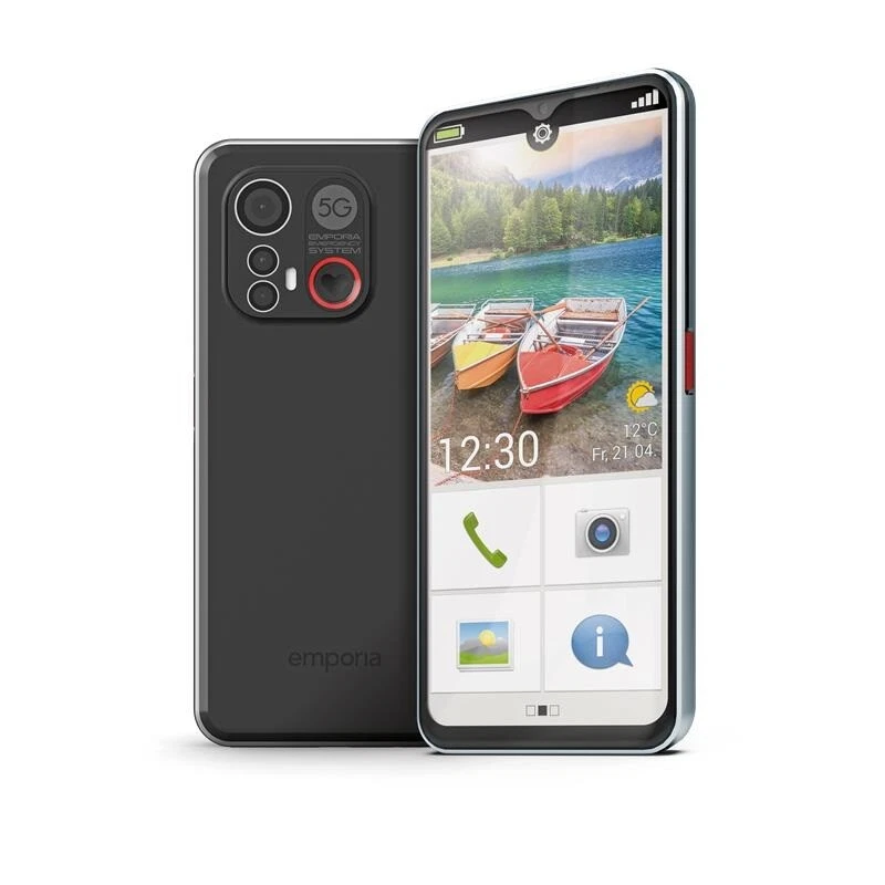 Emporia Smart.6 Senioren-Smartphone Android 128GB schwarz B-Ware