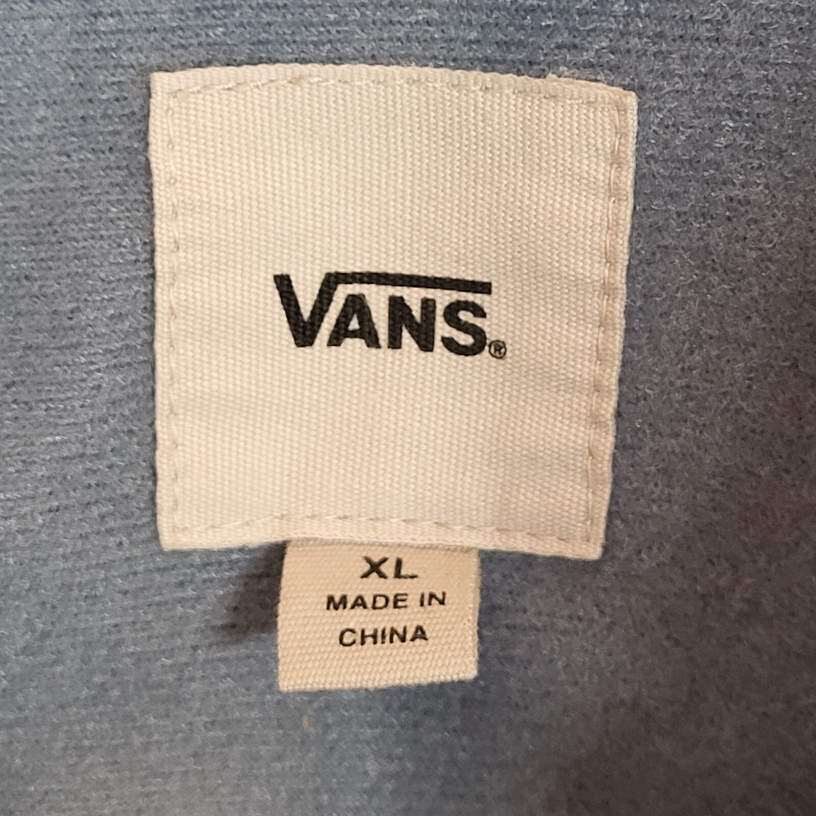 Vans Blue Snap Fasten Casual Jacket Uk Women's Size XL EE316 image 6