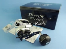 NEW SHIMANO TRANX 401 HG LEFT HANDLE REEL 7.6:1 *1-3 DAYS FAST DELIVERY*