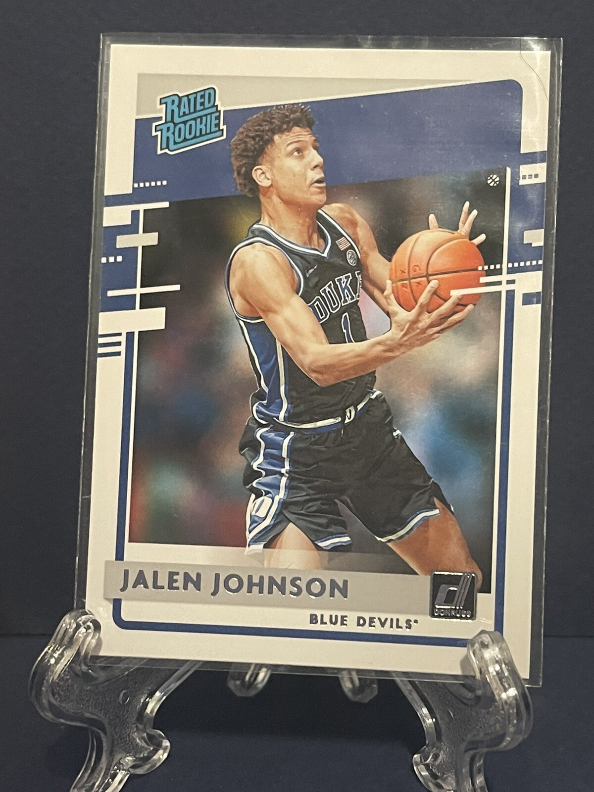 Jalen Johnson 2021 Panini Chronicles Donruss Draft Picks #38 Rated Rookie RC