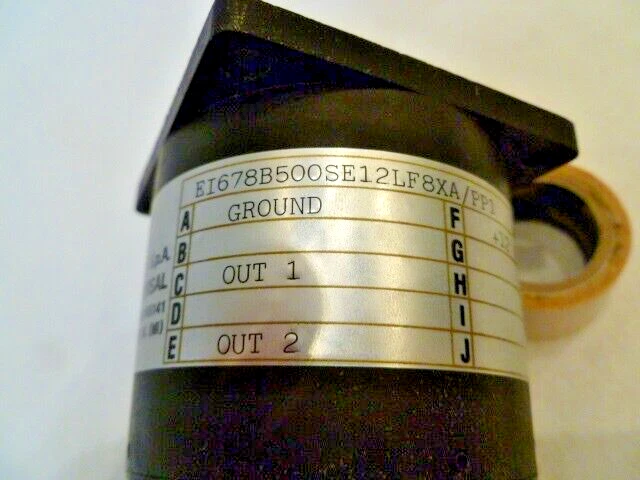 POINT S.p.A. UNIVERSAL ENCODER E1678B500SE12LF8XA/PP1 12V (BRAND NEW UNUSED UNIT - Image 3 of 4