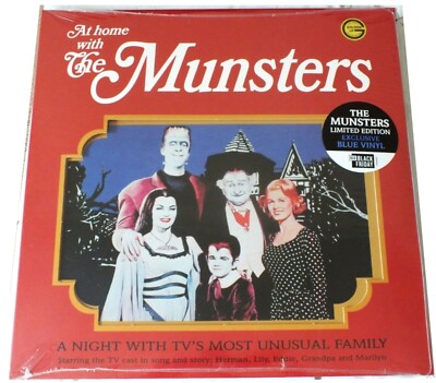 At Home with the Munsters Blue Vinyl 2021 Record Store Day RSD Limited Edition