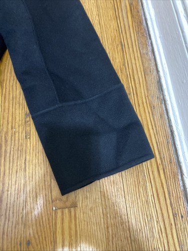 MAX MARA 'S Arona Double-Face Wool Coat Black US6 $1495 NWT - Picture 6 of 7