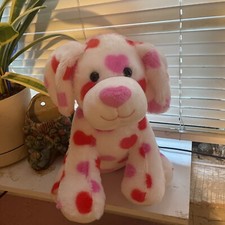 Build a Bear Hearts 4 U Pup 25th Anniversary Limited Edition 13" Long 2021