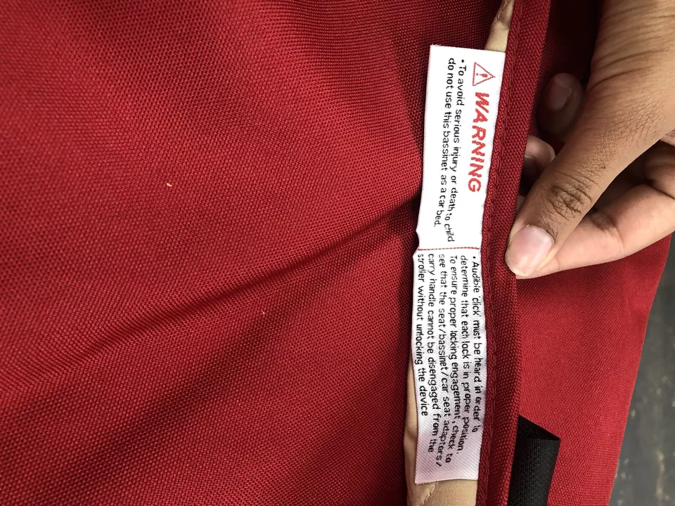 Cuna roja Bugaboo Frog + bolsa Bugaboo Frog Foot Muff *con extras* Foto 3 de 4