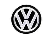 FABULOUS VW VOLKSWAGEN EMBROIDERED IRON-ON PATCH...