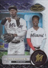 JAZZ CHISHOLM JR TOPPS GOLD LABEL CLASS 1 BASE MIAMI MARLINS #83 2022 22