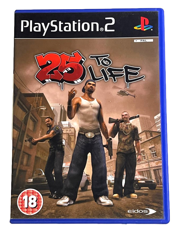 25 To Life PS2 PAL *No Manual*
