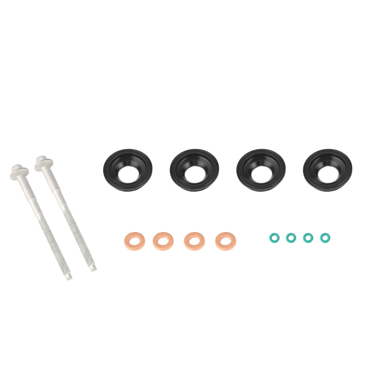 1372490 FOR FORD TRANSIT MK7 2.2 TDCi INJECTOR SEALS BOLTS+ ROCKER 