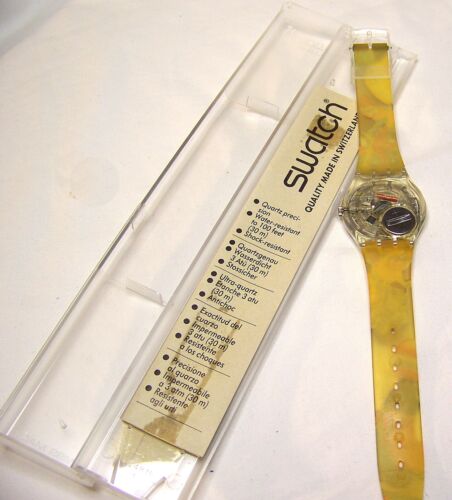 NOS Vintage Swatch from 1993 "Tin Toy" (GK155) + Box & Paper w/ New Battery - Picture 5 of 7