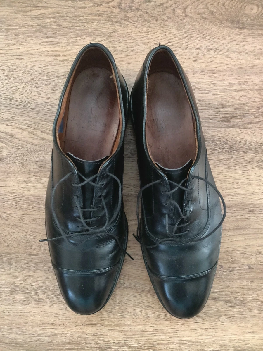 Allen Edmonds 'Park Avenue' Cap Toe Oxfords Black Dress Shoes Sz 10.5 D 5615