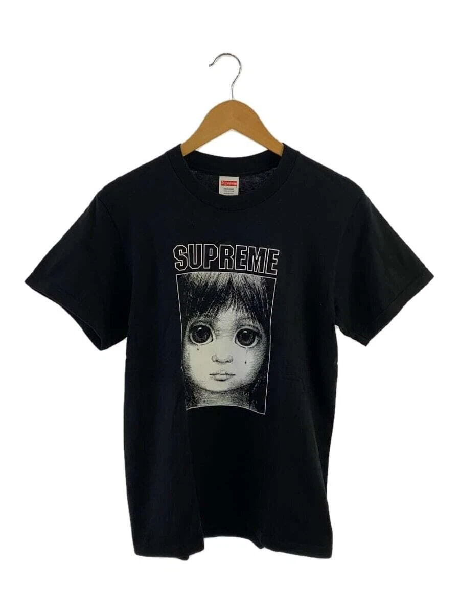 T shirt Supreme coton noir S d'occasion
