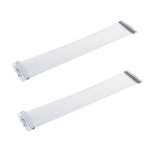 HEVSTIL 2 Pack Drum Wire 20 Strand Steel Snare for 13 inch, Silver