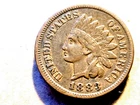 1883 INDIAN HEAD PENNY GOOD CONDITION