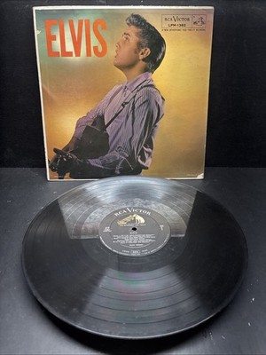 Elvis Presley ''ELVIS'' 1956 12'' Vinyl LP LPM-1382 RCA Victor G/F