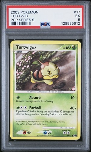 Turtwig graded PSA 5 for sale on eBay