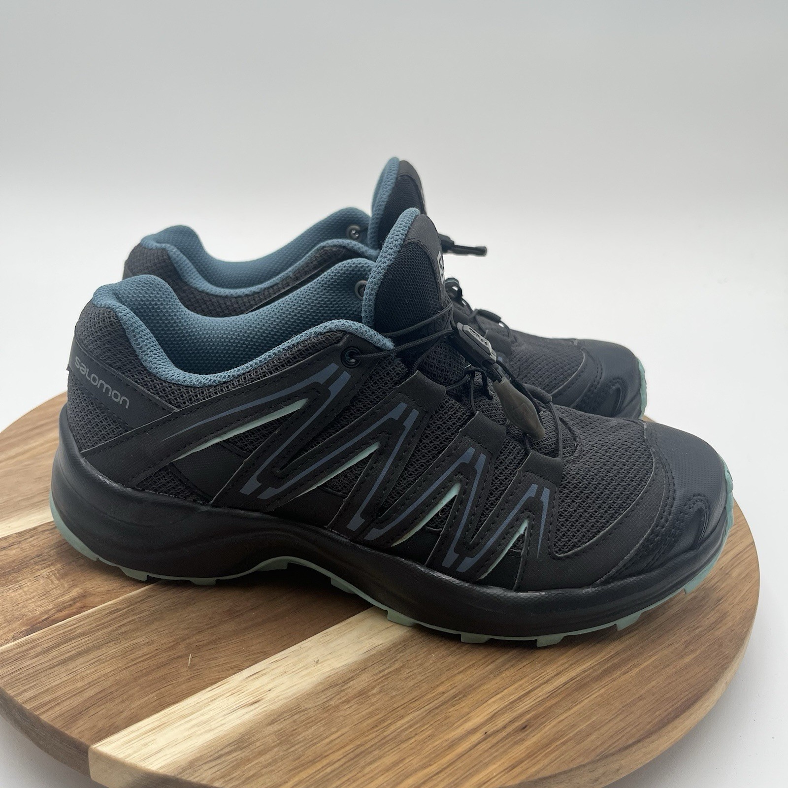 SALOMON Saloman scarpe da ginnastica donna XA Kuban blu nere outdoor escursionismo trail 8 5 US