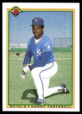 Danny Tartabull 1990 Bowman #375 Royals MLB READ FREE SHIPPING AutographDen