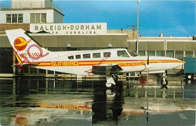 Picture Postcard~ SUNBIRD AIRLINES CESSNA 402 N2719H