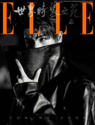 Pursuit of Jade Zhang LingHe Magazine ELLE 2026.4 +2 posters+3card