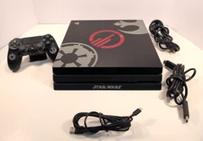 Sony PlayStation 4 Pro STAR WARS Edition Console - Includes Cont & Cords *Tested