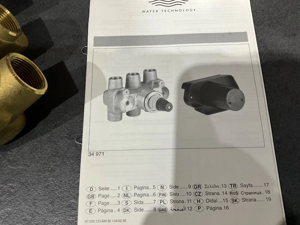 Grohe Taron  Thermostat Batterie, Einbaukörper, UP Grundkörper, 34971000 - Bild 4 von 4