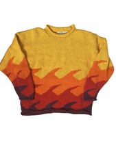 Vintage 90s 1990s Pachamama Style Sweater Jumper Oversized