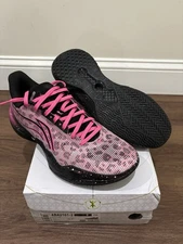 Li Ning Liren 5 Pink Cheetah Size 9 Mint