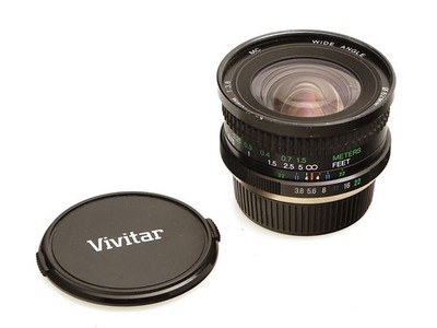 Vivitar Weitwinkel Objektiv Wide Angle 3.8 / 19 mm MC für Contax/Yashica Mount