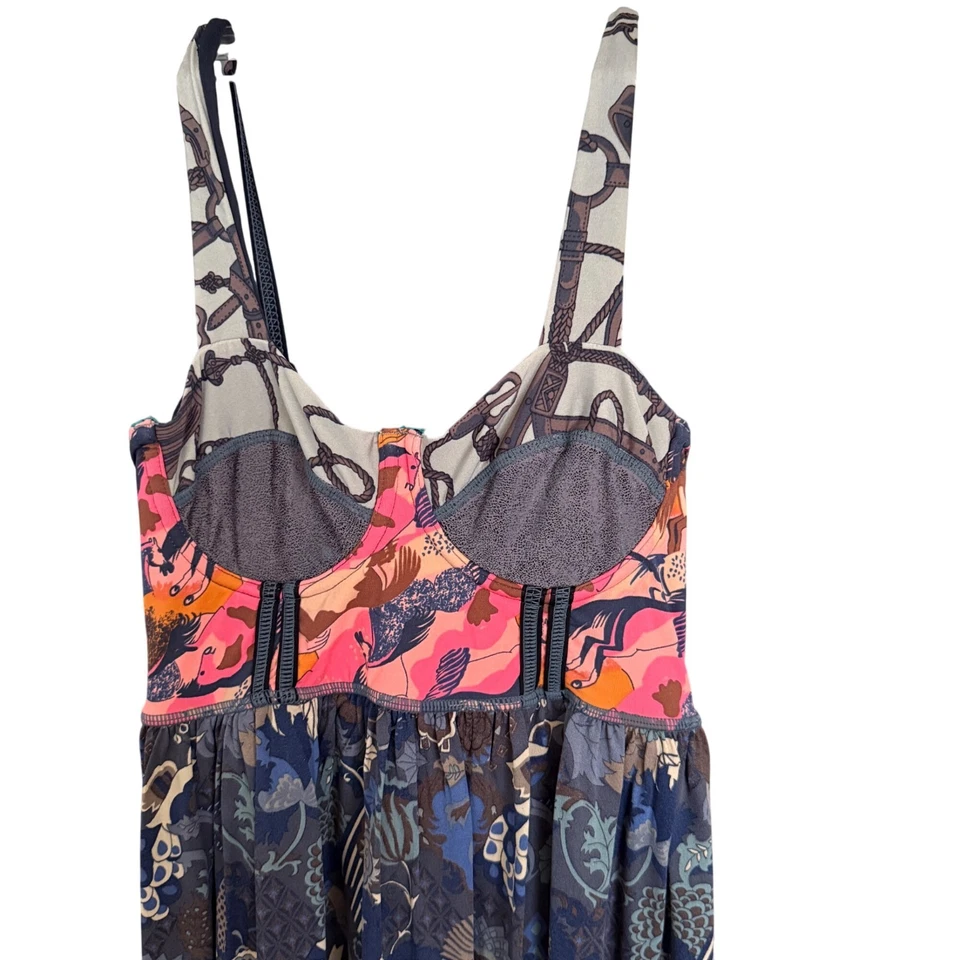 Maxi vestido con estampado floral multicolor de Maaji para mujer Foto 3 de 4