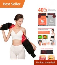 Red Light Therapy Belt, Infrared Light Therapy Wrap Red Light Therapy Device ...