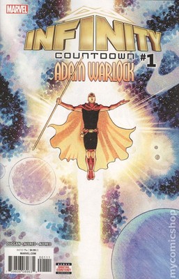 Infinity Countdown Adam Warlock 1A Kuder NM 9.4 2018 Stock Image