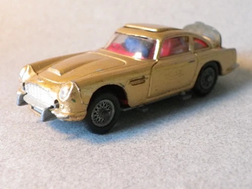 Corgi Toys 261 James Bond Aston Martin DB5 Vintage Original Bandit Unboxed -Nice