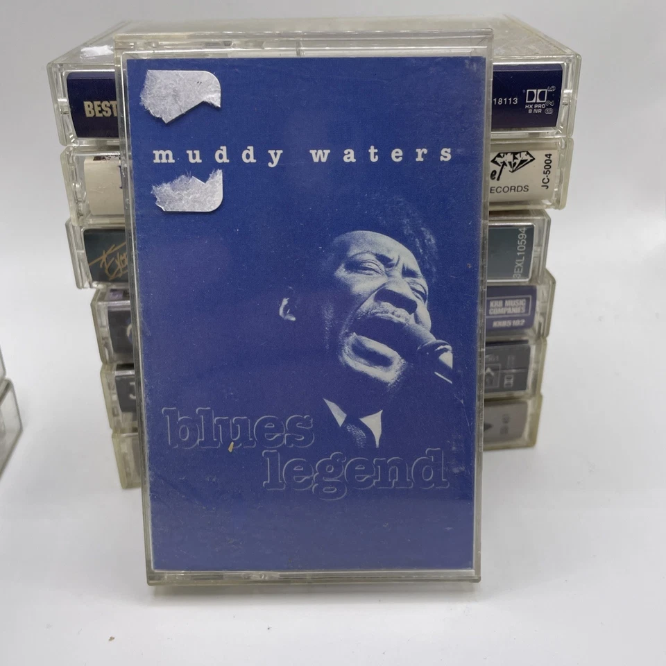 Lot Of 9 Blues Cassettes  Hooker BB King Muddy Waters Memphis Slim OOP Delta Chi Foto 4 de 4