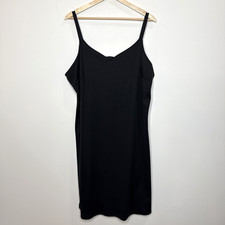 Lane Bryant Slip Dress 20W 90s Y2K Minimalist Fairy Grunge Midi Witchy Vamp Goth