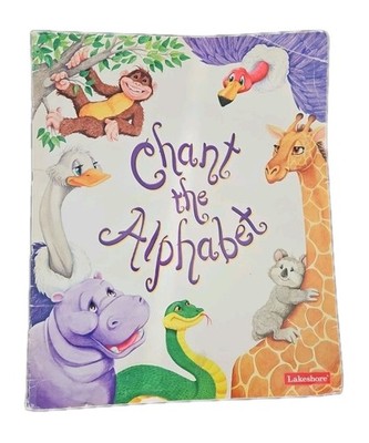 Chant the Alphabet Large Classroom Book Paperback Lakeshore Learning